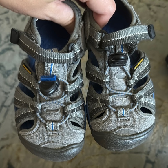 Keen Kids Water Shoes - Gray and Blue - Picture 8 of 8